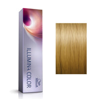 Wella Professionals, Illumina Color, Vopsea permanentă de păr, 8/38 Light Blonde Golden Blue, 60 ml