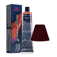 Wella Professionals, Koleston Perfect Me+, Vopsea permanentă de păr, 66/55 Intense Dark Blonde Mahon, 60 ml