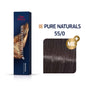 Wella Professionals, Koleston Perfect Me+, Vopsea permanentă de păr, 55/0 Light Chestnut Natural Intense, 60 ml