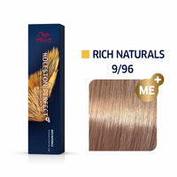 Wella Professionals, Koleston Perfect Me+, Vopsea permanentă de păr, 8/74 Light Blond Chestnut Red, 60 ml