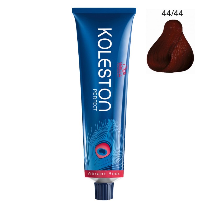 Wella Professionals, Koleston Perfect, Vopsea permanentă de păr, 44/44 Medium Intense Red Brown, 60 ml