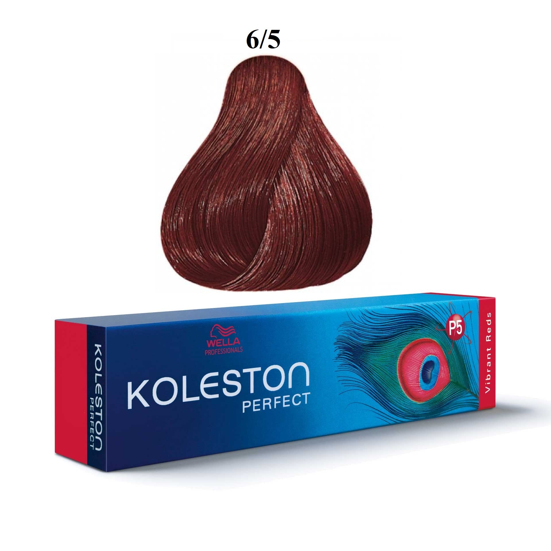 Wella Professionals, Koleston Perfect, Vopsea permanentă de păr, 6/5 Dark Blonde Mahogany, 60 ml